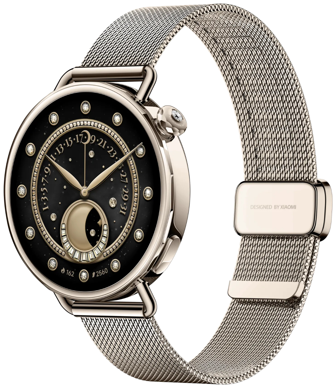 Смарт-часы Xiaomi Watch S4 41mm золотистый с золотистым ремешком BHR07VWGL